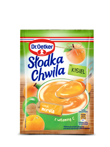 Dr. Oetker Słodka Chwila Kisiel Morelowy 30 g