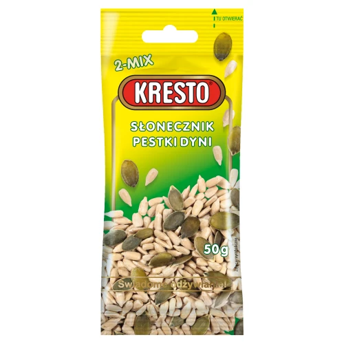 KRESTO Słonecznik pestki dyni 50 g ed094dd8134f418fc7a69595e35cdb27