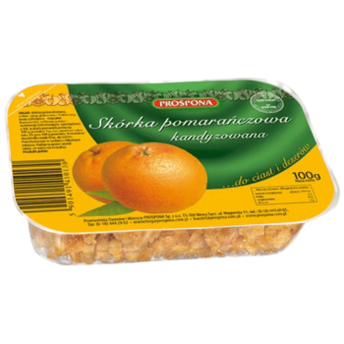 Prospona Kandyzowana Skórka pomarańczowa 100 g 0cac8c2fba4ee316c91f5412b5514fb7