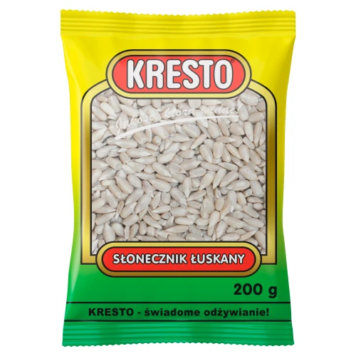 KRESTO Słonecznik łuskany 200 g 542b529dffd115fc6fae57e9d21e6675