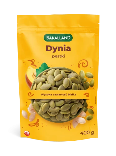 Bakalland Pestki dyni łuskane 400 g