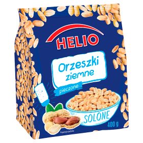 Helio Orzeszki ziemne pieczone solone 400 g 5f746a69699f0f166a45746834a7361d