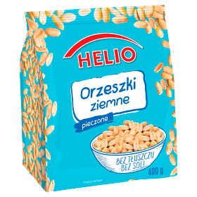 Helio Orzeszki ziemne pieczone 400 g 7d96f914aaf279eb351d67e677f9a0fd