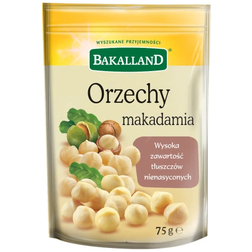 Bakalland Orzechy makadamia 75 g 3573a42f7ccf0d6bc0597884b007de90