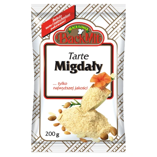 BackMit Tarte migdały 200 g ba1f689e42a31666b6972c7dfb5d5ec8