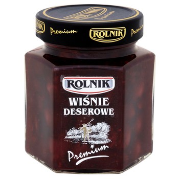 Rolnik Premium Wiśnie deserowe 314 ml Rolnik Premium Wiśnie deserowe 314 ml