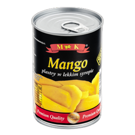 MK Mango plastry w lekkim syropie 425 g MK Mango plastry w lekkim syropie 425 g