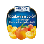 Brzoskwinie Połówki 2,6 kg Helcom