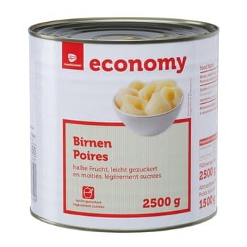 TGE Gruszki połówki owoców w lekkim syropie 2,5 kg 126fdd02bae1025ce3229d9c2069f7b1