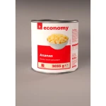 TGE Ananas w kawałkach w lekkim syropie 3,035 kg