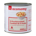 TGE Koktajl z 5 owoców w lekkim syropie 2,5 kg