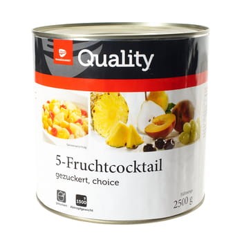 TGQ Koktajl z 5 owoców w syropie 2,5 kg ec512e63dba88402d3527fe2e7daf532