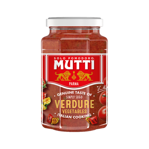 Mutti Sos pomidorowy z grillowanymi warzywami 400 g 3b67742fc87b9d5d9ecb66a853c79d96