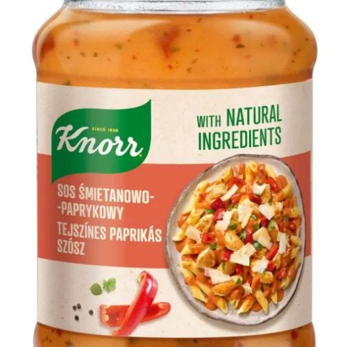 Knorr Sos śmietanowo-paprykowy 400 g e463bcc2705c5e077df9840e91d45af5