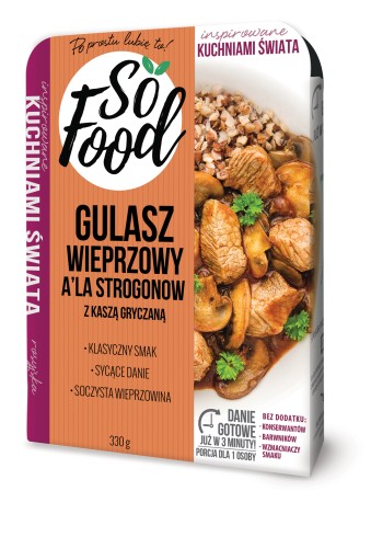 So Food Gulasz a'la strogonow 300 g So Food Gulasz a'la strogonow 300 g