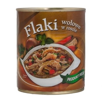 Yabra Flaki Wołowe W Rosole 800 g 437155cdc98ba5ee1365415ae7fe0c84