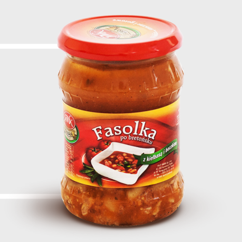 Yabra Fasolka z kiełbasą 500 g b285c5ddda92ea801ad175f385c9a552