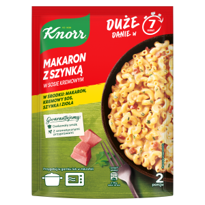 Knorr Makaron z szynką w sosie kremowym 156 g