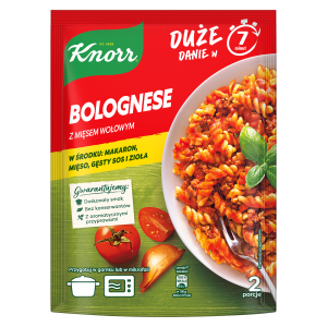 Knorr Makaron bolognese z mięsem wołowym 160 g