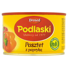 Drosed Podlaski Pasztet paprykowy 155 g f8607b7ef782c18b075d8c7d7830a593
