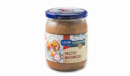Łuków Pasztet Mazowiecki 460 g ac89c84c3bf9dbaabc7192c9c51a8a27