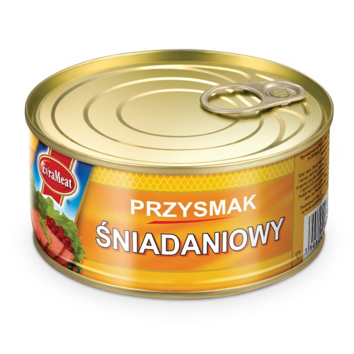 EvraMeat Konserwa Przysmak Śniadaniowy 300 g 755e262d5149278d44d28d2f52716992
