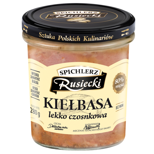 Spichlerz Rusiecki Kiełbasa lekko czosnkowa 300 g