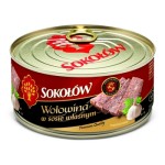 Sokołów Wołowina w sosie własnym premium 300 g