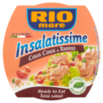 Rio Mare Insalatissime Cous Cous e Tonno Gotowe danie z kuskus warzyw i tuńczyka 160 g