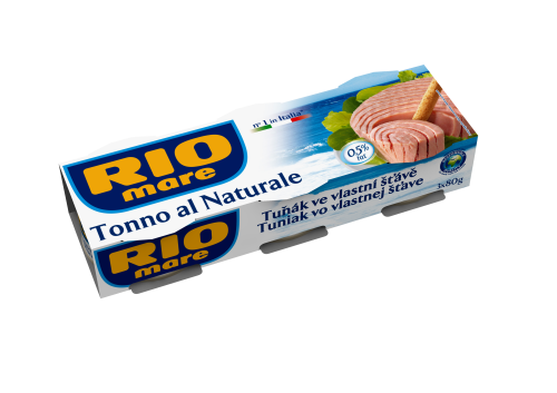 Tuńczyk W Sosie Własnym Rio Mare 3X80G