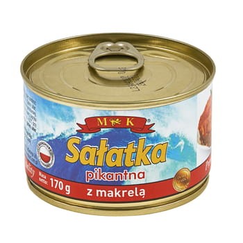 Mk Sałatka Z Makrelą Pikantna 170 g 51f5a69003d5cc77ce77506c9b4eabea