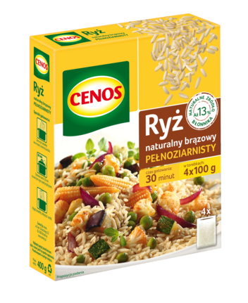 Cenos Ryż brązowy 400 g ac1a07839f514b983c840944435cec4a