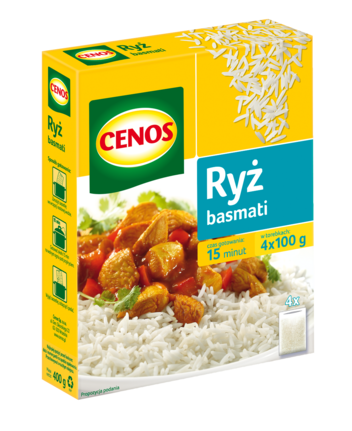 Cenos Ryż basmati 400 g e76c33c89422422284171c4cd8bcefb0