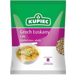 Kupiec groch łuskany cały 400 g 74529bb819f6100820f9882dabc5bd6a