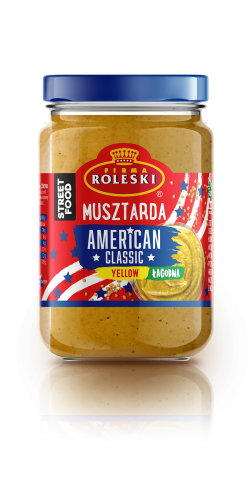 Roleski Musztarda American Classic Street Food 200 g bbe982721f3e82aef14b0abd442df7b8