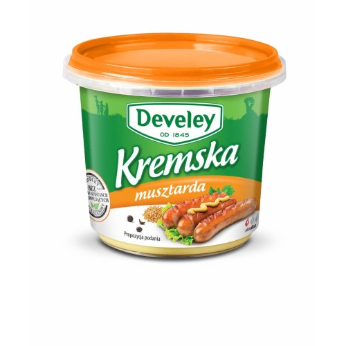 Develey Musztarda Kremska 350 g 1033a7bb0a29283841fc935c2e255fbb