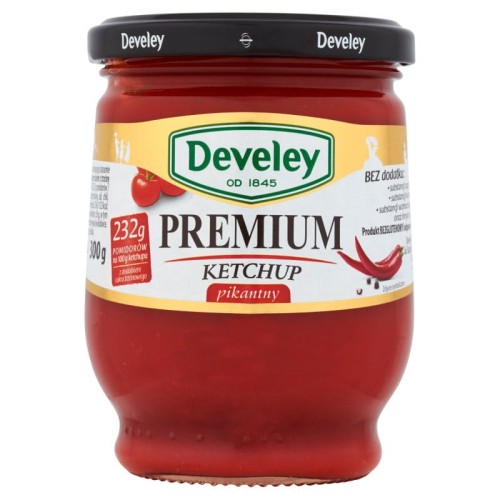 Develey Ketchup Premium Pikantny 300 g 56cbb39ca23ee3a823ff9bbf890909dd