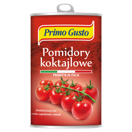 Primo Gusto Pomidory koktajlowe 400 g 54eb1ac3a466a04383022ef3022f49a6