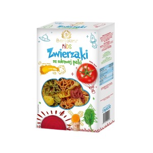 Bartolini Kids Makaron zwierzaki ze zdrowej paki 250 g