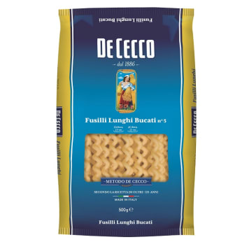 De Cecco Makaron świderki długie 500 g 5f2972b3d1f7bd49720c006e0a38cf14