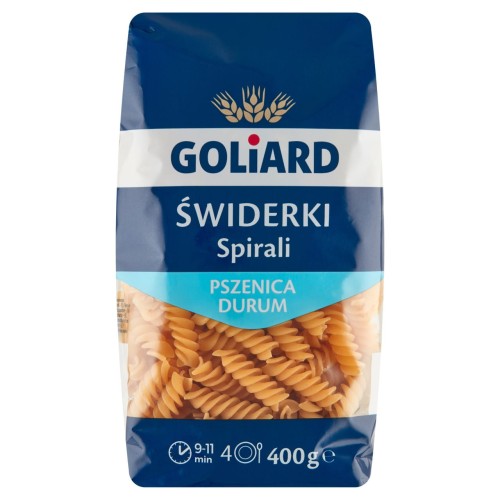 Goliard Makaron świderek 400 g b246999d4045e951c4f6fc300af5c794