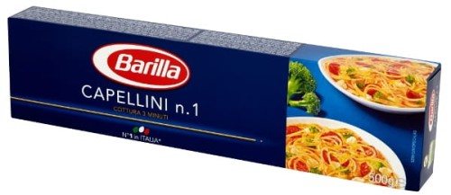 Barilla makaron nitki cienkie capellini nr1 500 g f6a5c900a129d0a072fe418b4cbda272