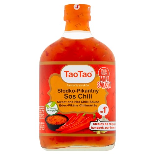 TaoTao Sos chili słodko-pikantny 200 ml 5c461c178ee9ecb70473225ba73e9b92
