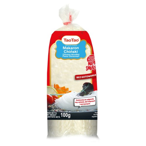 TaoTao Makaron sojowy chiński 100 g 294bc078a130bfc2e8bb30c55b564227