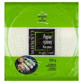 House of Asia Papier ryżowy okrągły 100 g 04bfffe6b67ce3900221e1f67dd77ebf