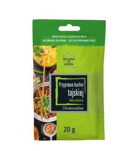 House of Asia Przyprawa kuchni Tajskiej 20 g 8f36038db5bab07d8c74a103a1ddad3b