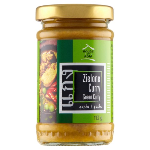 House of Asia Zielone curry Pasta 113 g aa7b53f6d730caa7c8312c53d720116c