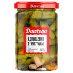 Dawtona Korniszony z warzywami 520 g