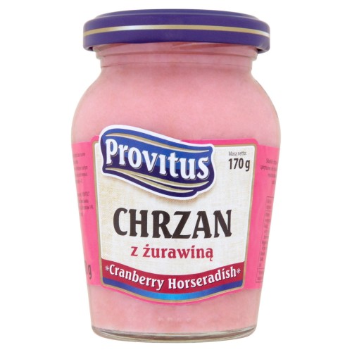 Provitus Chrzan z żurawiną 170 g f84af470ef537aa53963e3fa146daae1