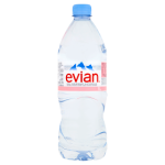 Evian woda mineralna niegazowana 1 l